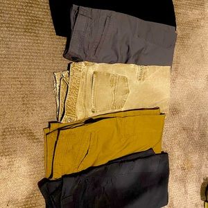 Lot of pants. Kuhl, Magpul, Blackhawk.